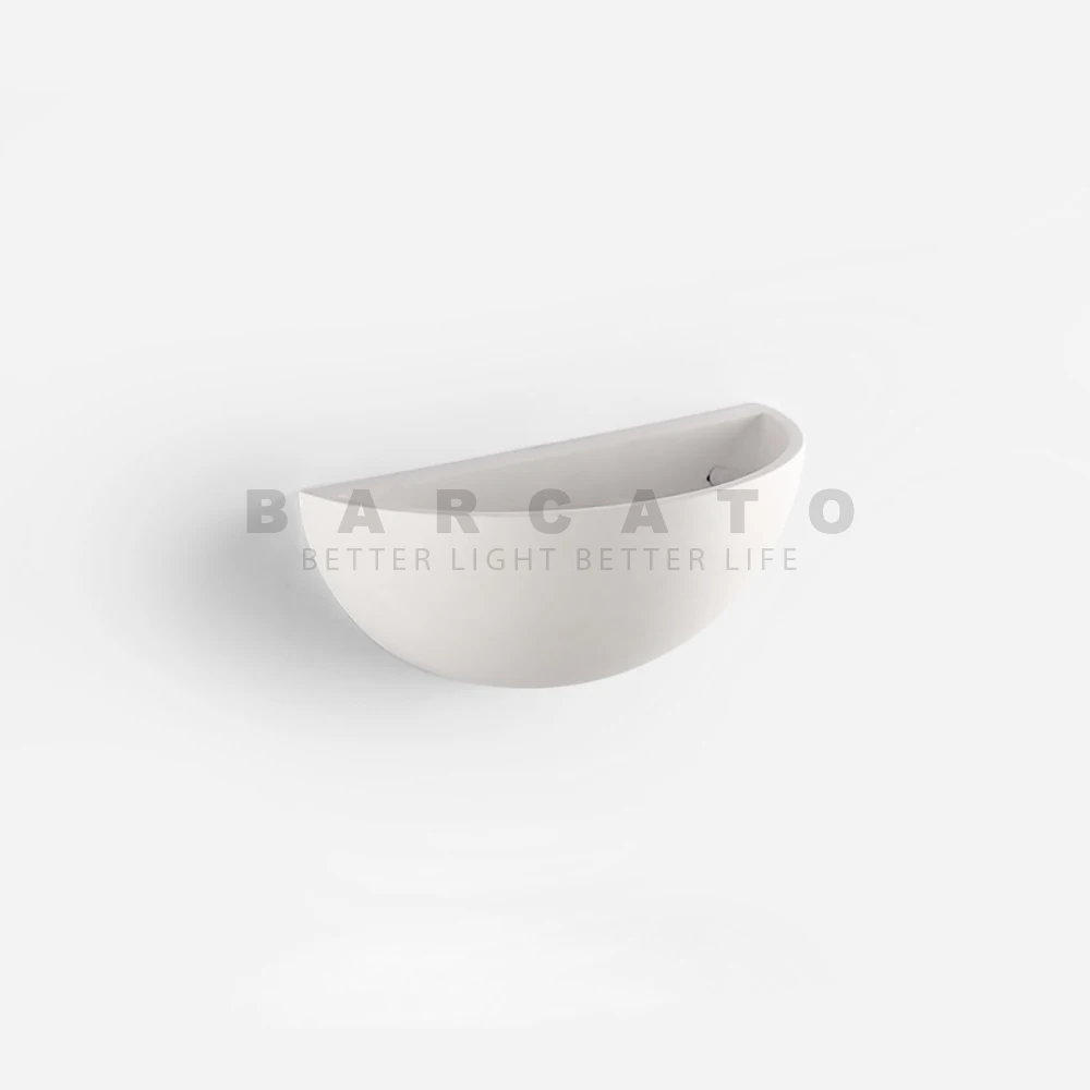 Современная гипсовая настенная лампа E27 скандинавские комнатные прикроватные