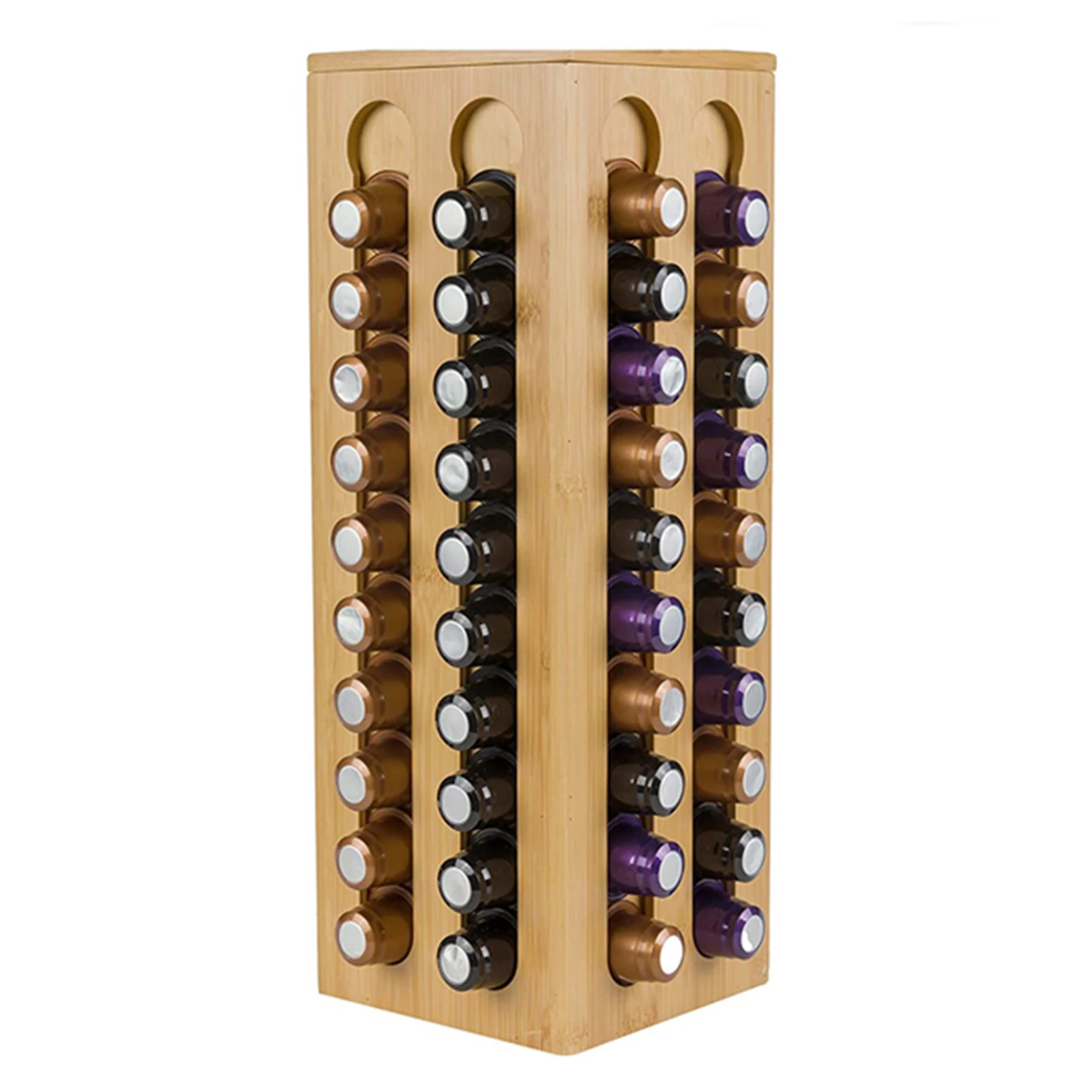 

Coffee Pod Holder Coffee Pod Holder With Extra Space 360-degrees Rotatory Rotation Coffee Pod Organizer Storage For Espresso