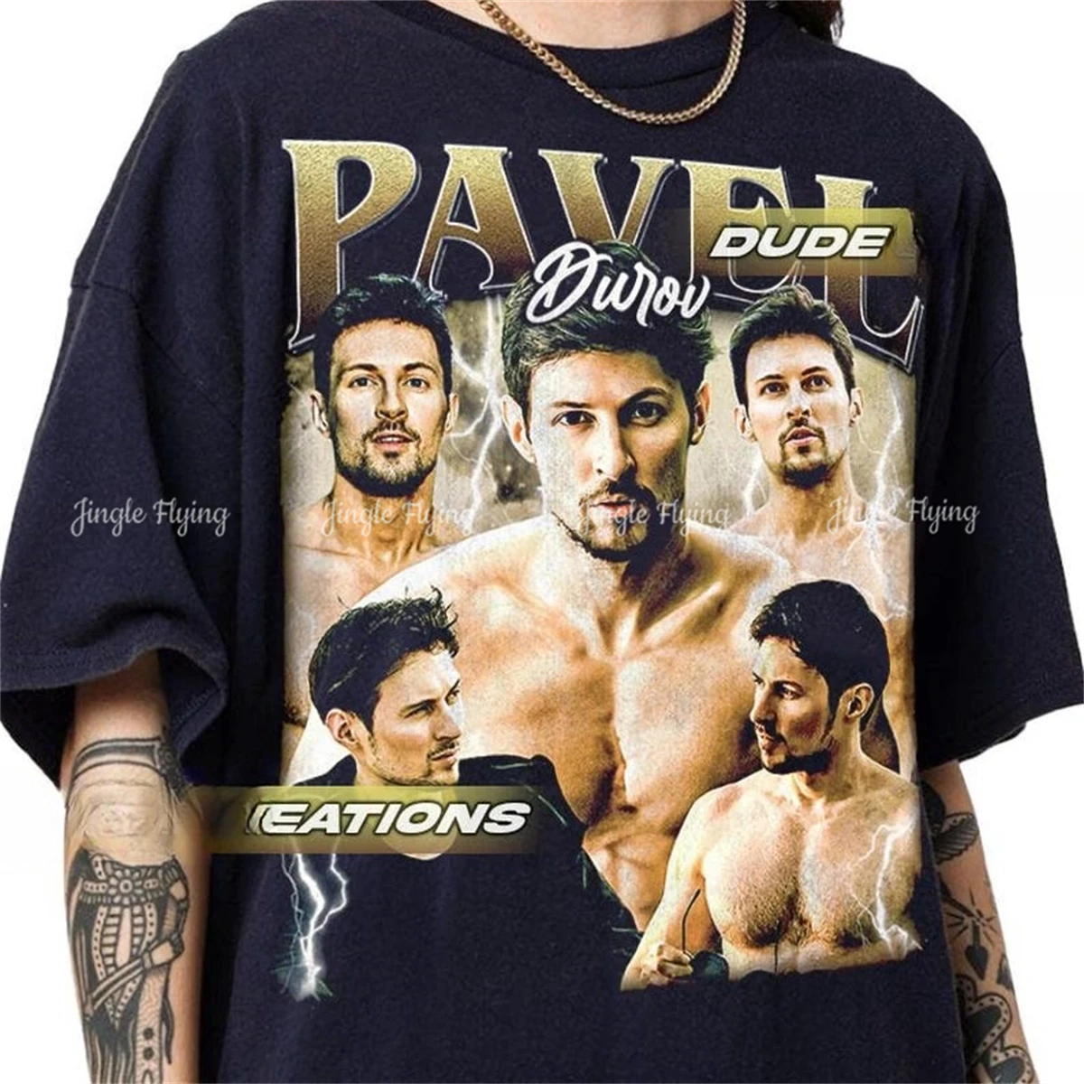 Лимитированная винтажная футболка Павла Дюров подарок для женщин и мужчин