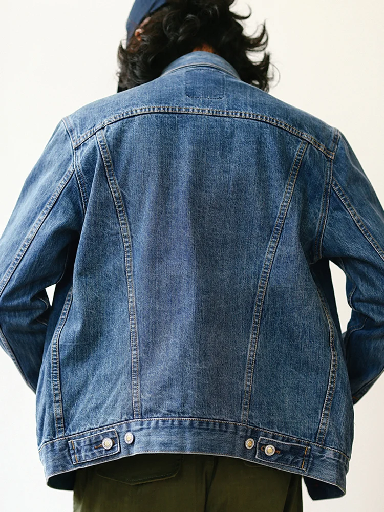 

Cowboy Mens Jeans Denim Jacket and Coats American Style Vintage Fashion Overcoat Streetwear Clothing