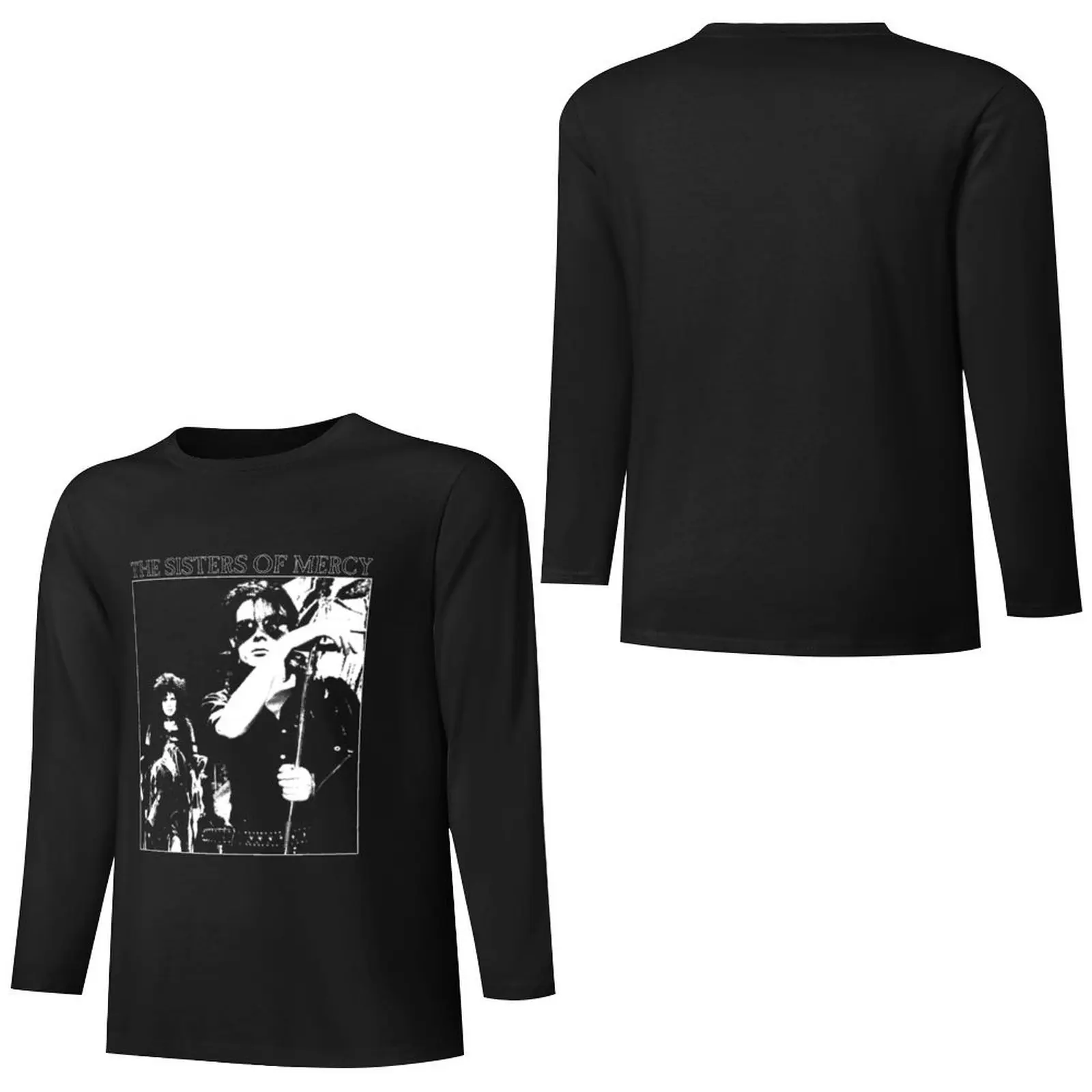 Длинная футболка The Sisters Of Mercy толстовки одежда в стиле аниме большого размера для