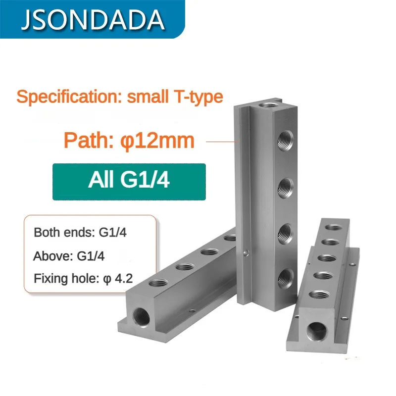 

Manifold Block Water Manifold Block Mountable Air Manifold Blockvaccum Manifold Block Air Manifold block 1/4bsp Gas Distributor