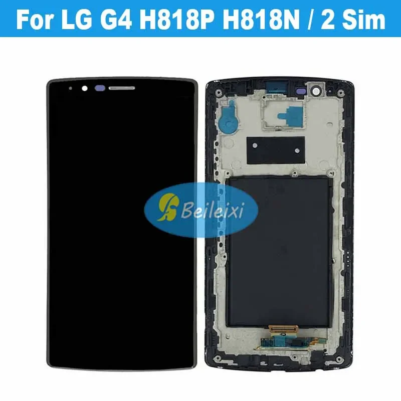 Для LG G4 H810 H815T LS991 VS986 VS999 DS1402 ЖК-дисплей с цифровым преобразователем сенсорного
