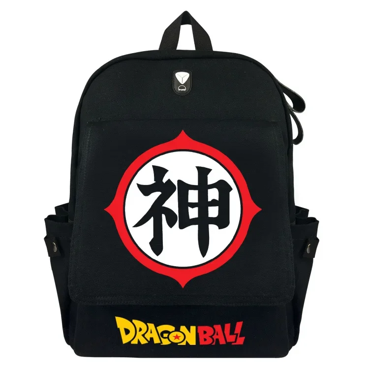 

Student School Bag Dragon Ball Backpack Dragon Ball Bag Monkey King Dragon Ball Canvas Bag European and American Shoulders Anime