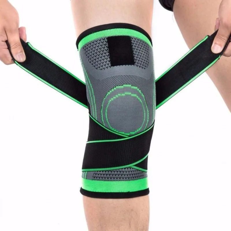 

2 Pics Men Women Knee Support Compression Sleeves Joint Pain Arthritis Relief Running Fitness Elastic Wrap Brace Knee Pads With