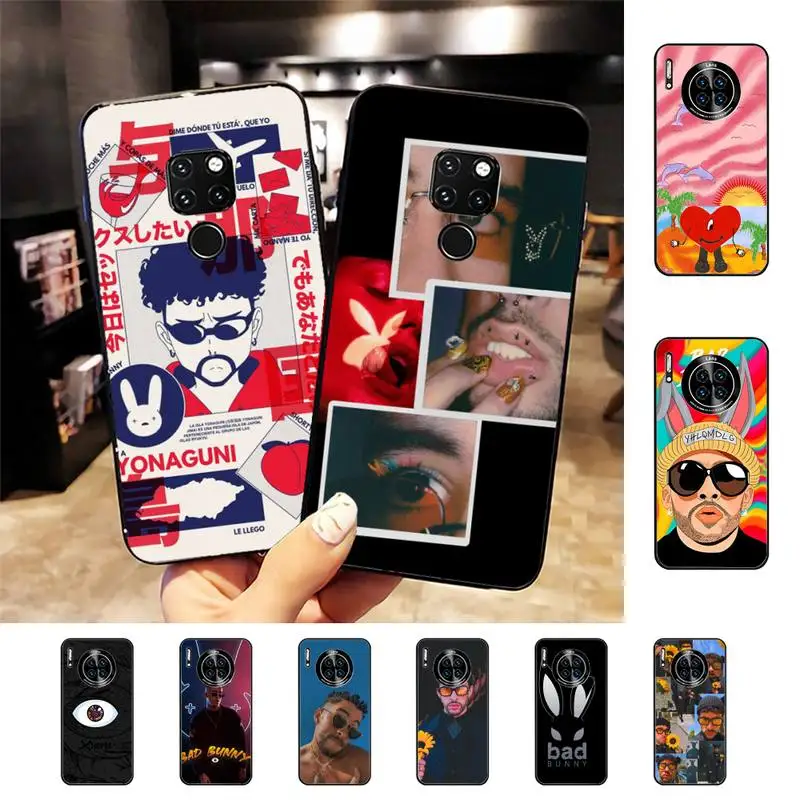 

Bad Bunny Phone Case for Huawei Mate 20 10 9 40 30 lite pro X Nova 2 3i 7se