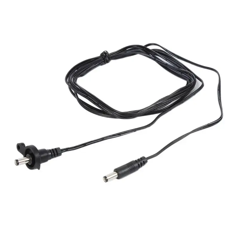 Black Charging Cable Quality 6V/1A Charging Line For Outdoor Hunting Camera With Portable Solar Panel Fasting Charger