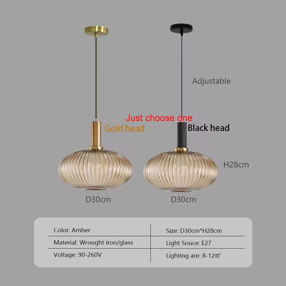 

Подвесные светильники DARHYN, стеклянные, E27