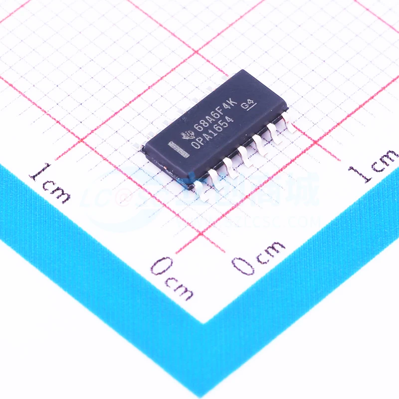 

4PCS OPA1654AIDR OPA1654A OPA1654AID operational amplifier SOP14