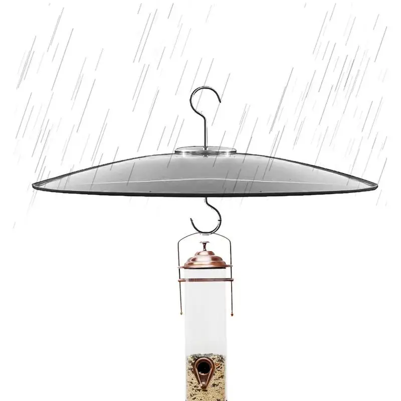 

Прозрачная защитная перегородка для кормушки птиц, подвесная кормушка для птиц, защита от птиц, купольная Защитная крышка
