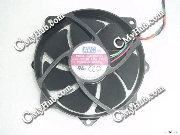 Для AVC DASH0925R2U P017 DC12V 0.55A 9525 9 5 см 95 мм 95x95x25 4-контактный охлаждающий вентилятор