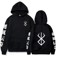 berserk anime hoodies men logo hoodie hip hop long sleeve sweatshirts casual loose printed streetwear unisex fashion pullovers