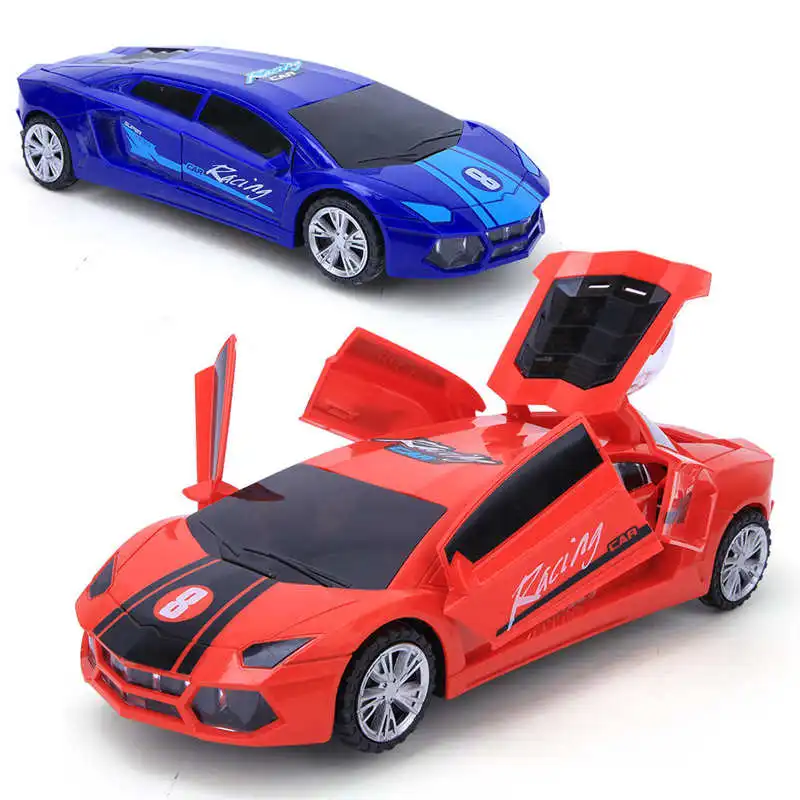 

Electric Universal Wheel Car Toy Model Simulation LED Light Car Model Toy Deformation Vehicle Toy for Children Gifts
