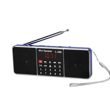 

Цифровой портативный Радиоприемник AM, FM, Bluetooth-колонка, стерео MP3-плеер, TF/SD-карта, USB-накопитель, громкая связь, светодиодный дисплей, динамик ...
