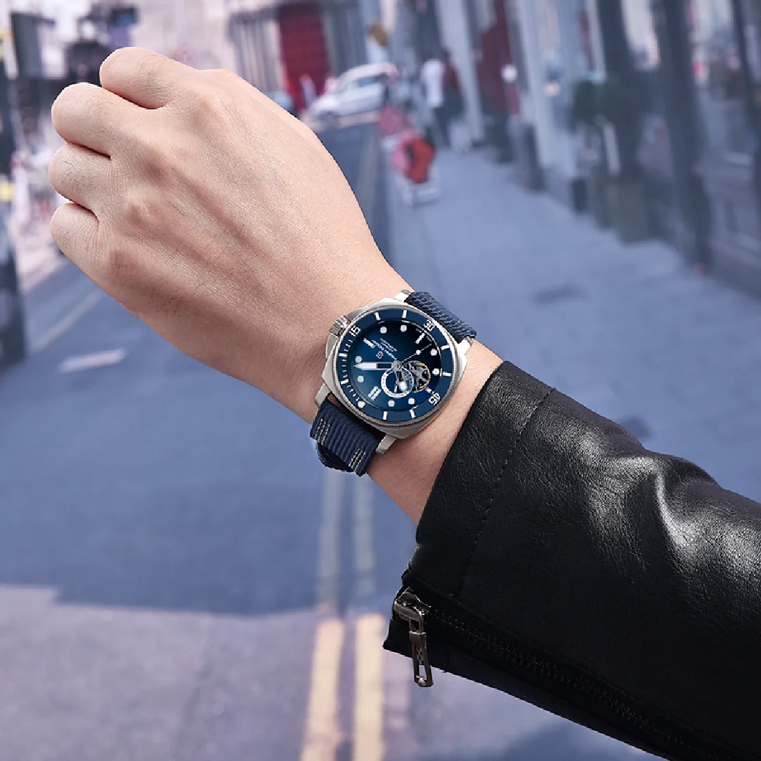 

Часы PAGANI DESIGN Мужские автоматические механические, роскошные Ретро-часы с хронографом и сапфировым стеклом, водонепроницаемые 20 бар