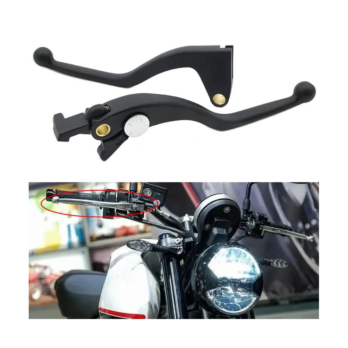 Мотоциклетные аксессуары рычаги тормозной муфты для Trident 660