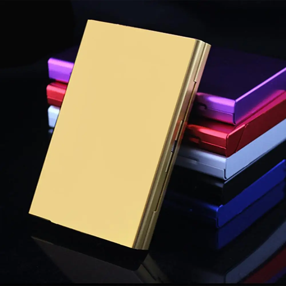 

Light Smoking Cigarettes Aluminum Cigarette Case Tobacco Case Cigar Holder Pocket Box Storage Container Gift Box