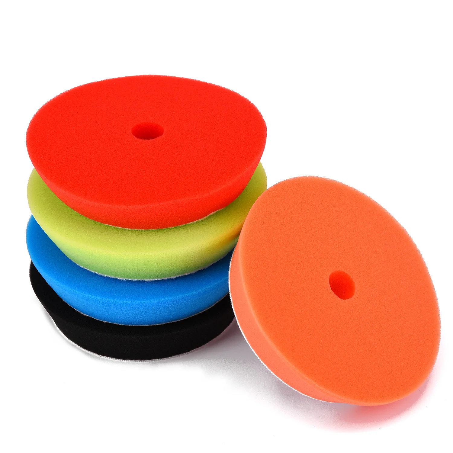 

Foam Buffing Pads Sanding 6 Inch Waxing Polishing Auto Compound 5pcs Hot