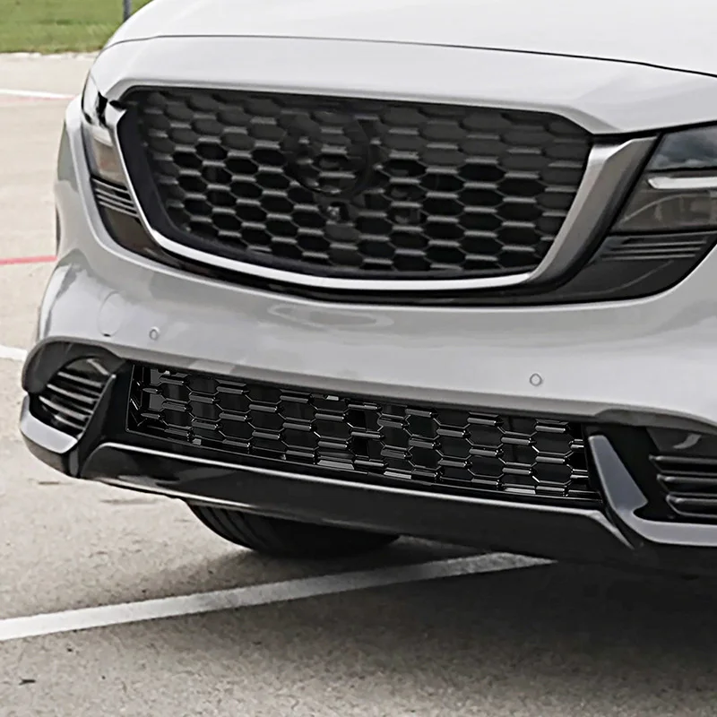 Фото Для Mazda CX-5 CX5 III 2025 2026: Комплект аксессуаров для защиты радиатора — сетчатая защита от насекомых, накладка на переднюю решетку, защита от камней и мусора №2