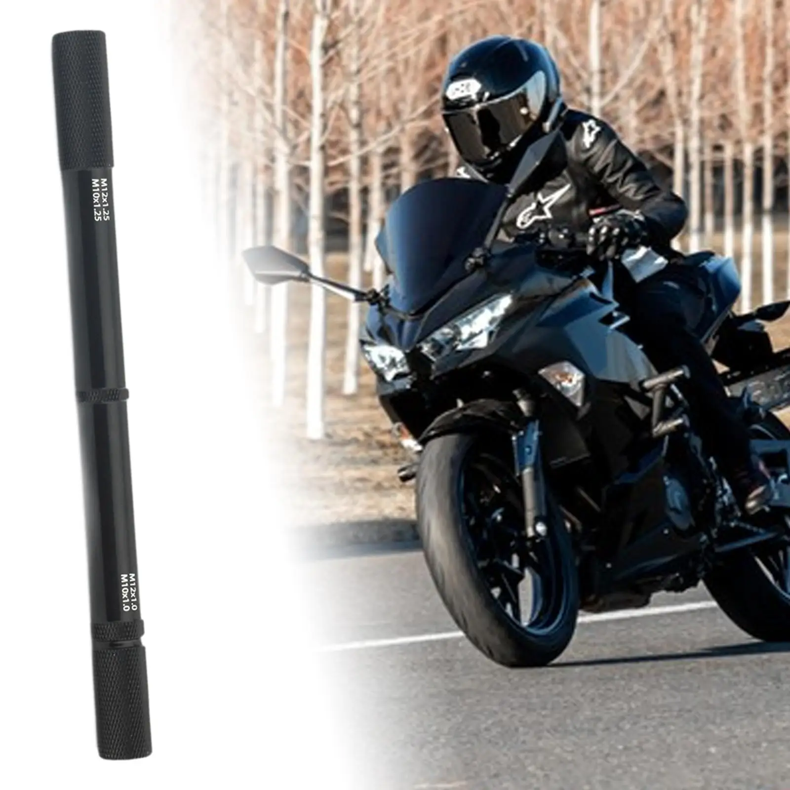 Универсальный инструмент для прокачки штока демпфера вилки мотоцикла простой в