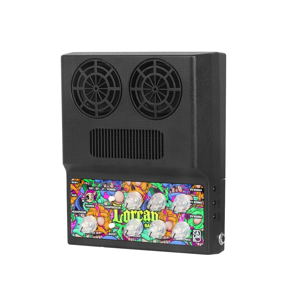 

CA-100B мини басовый усилитель со встроенным аккумулятором, Электрический усилитель динамика, компрессор, эффект сжатия, вилка стандарта США