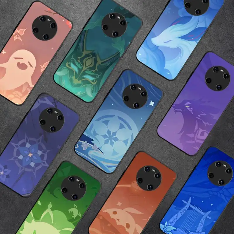 

Genshin Impact Logo Phone Case For Huawei Y9 6 7 5 Prime Enjoy 7s 7 8 plus 7a 9e 9plus 8E Lite Psmart Shell