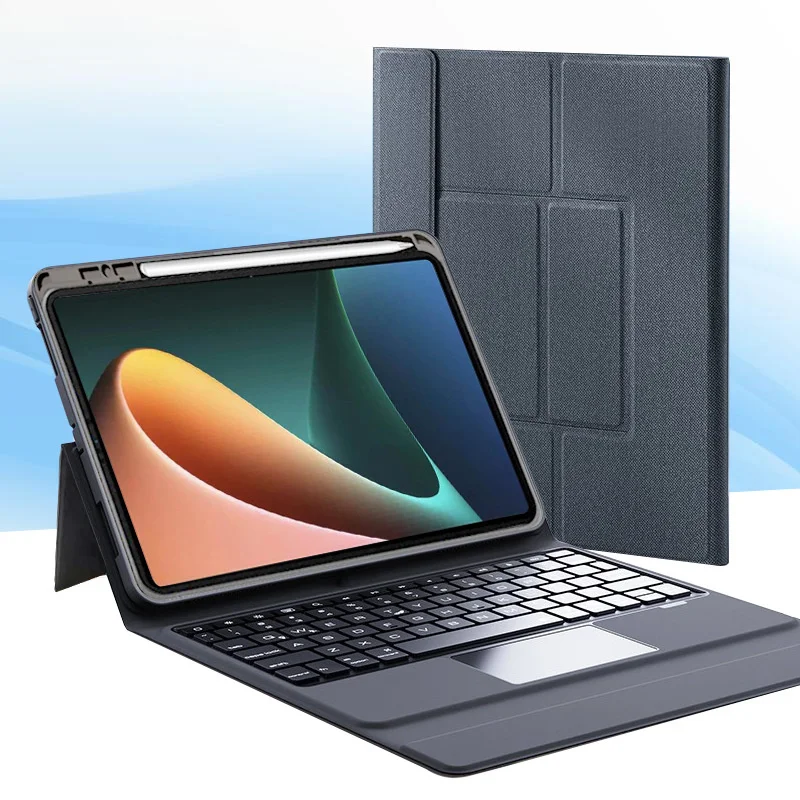 

Suitable for millet flat 5 keyboard integrated protective cover black Bluetooth with pen slot 5pro protective cover flat leather