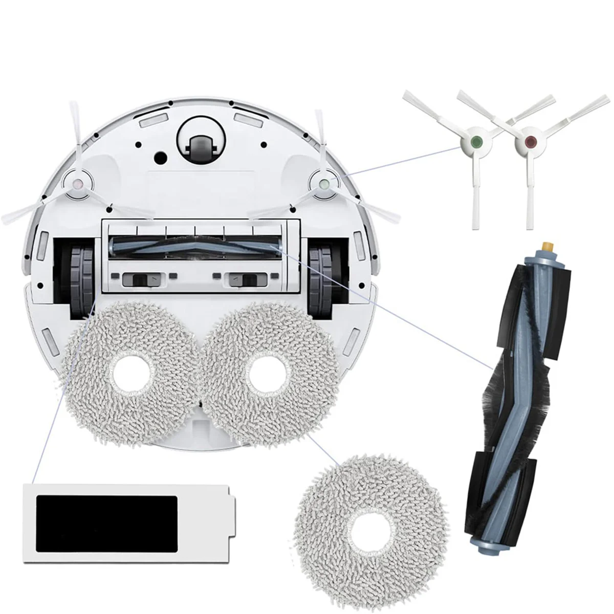 Аксессуары Для Ecovacs Deebot T20 Omni запасные части для пылесоса E