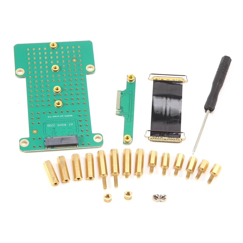 

RK3399 RADXA ROCK Pi 4 Dedicated V1.6 Version Development Board M.2 Extended Version