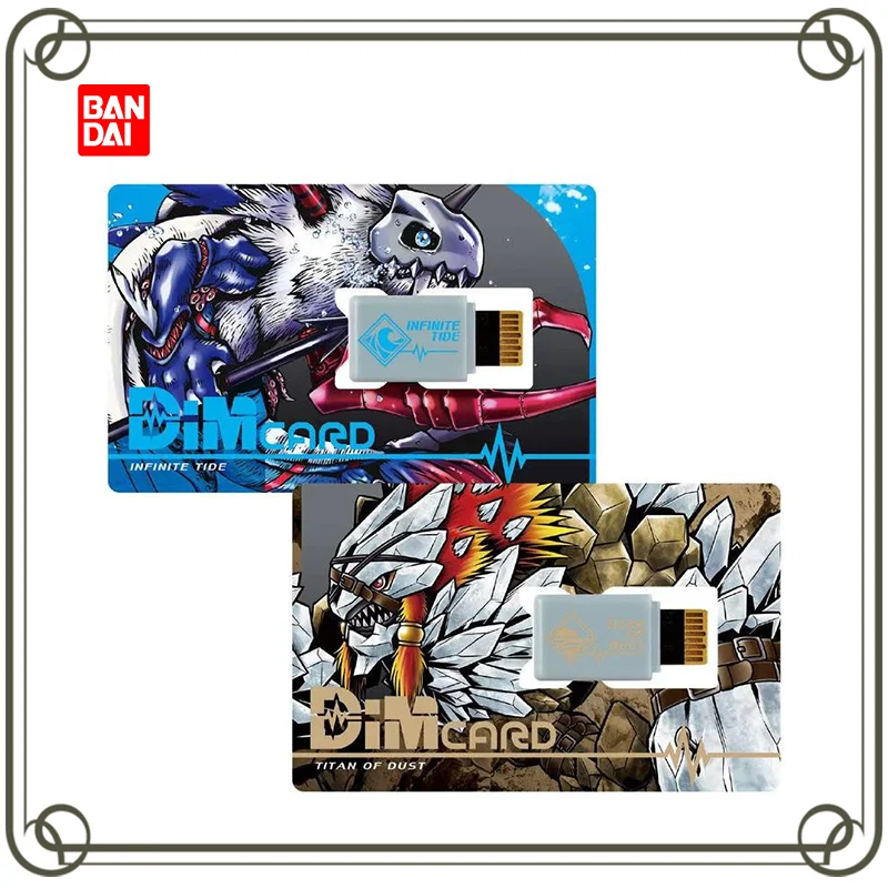 20 BANDAI Аниме Digimon Приключения Digivice Life V-mon Weregarurumon ворвомон часы DIM Card Ограниченная Коллекция