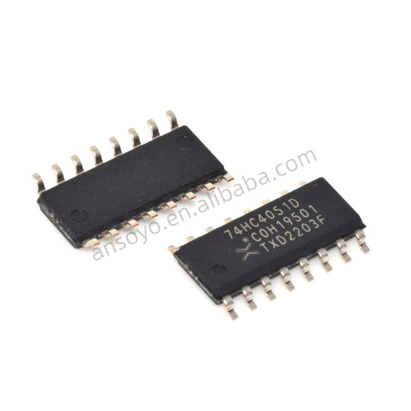 

5 шт. 74HC4051D IC MUX 8:1 120OHM 16SO