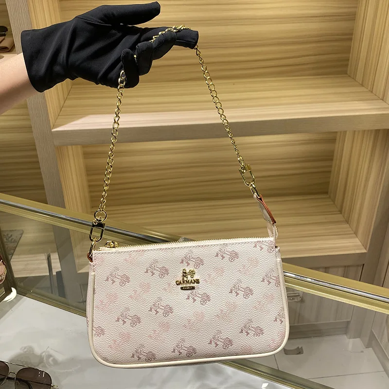 Designer Brand Luxury2023 New Trendy Chain Bag Ladies Fashion Underarm Bag Korean Casual Shoulder Bag Cute Little Fresh Style