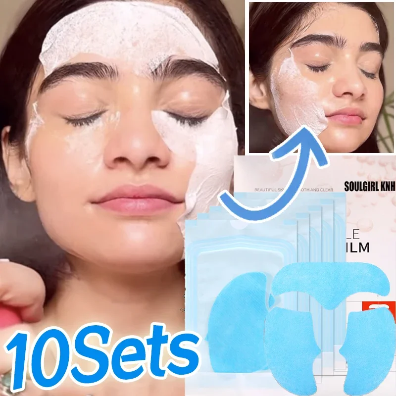 Highprime Коллагеновая пленка Маска для лица Бумага плавления Глубокое увлажнение