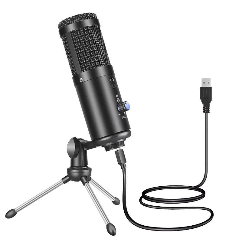 

Microphone Studio Professional Condenser Microphone for PC Computer Recording Streaming Gaming Video Karaoke Singing Mic