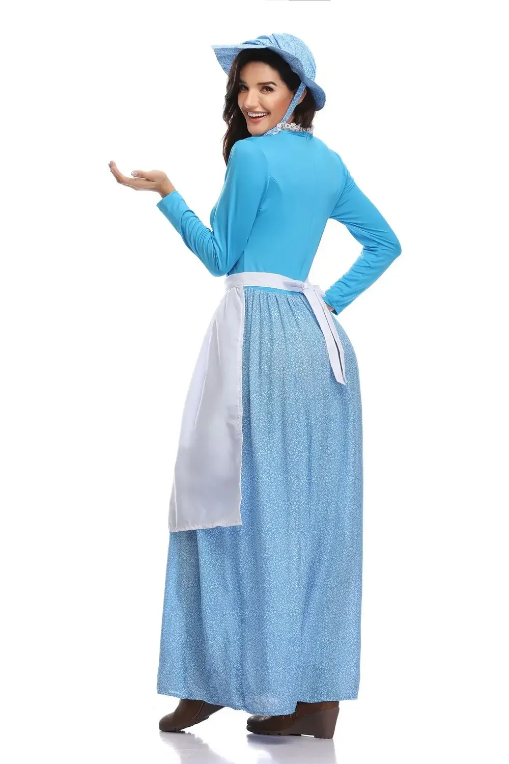 Взрослый Ренессанс Сказка Идиллическая Сцена Ферма Платье Костюмы Косплей Для