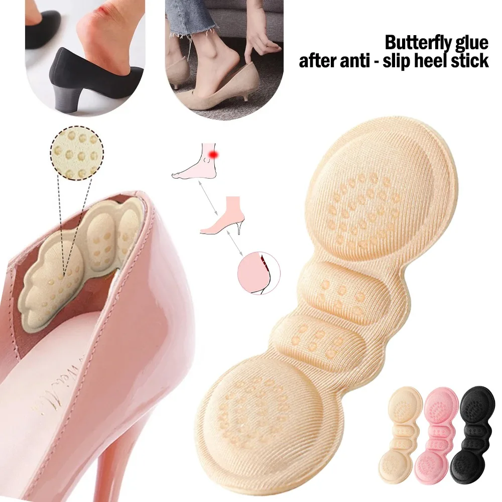 

Women Insoles for Shoes High Heel Pad Adjust Size Adhesive Heels Pads Liner Grips Protector Sticker Pain Relief Foot Care Insert