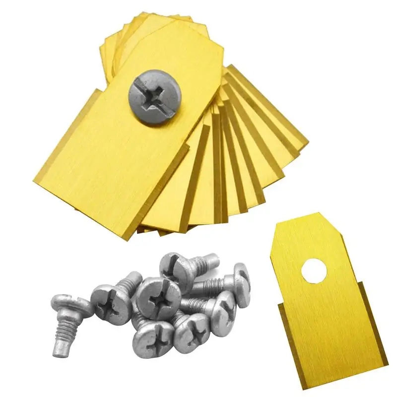 

30/45PCS Trimmer Mower Blades With Screws Replacement Trimmer Cutter Piece For Automower Garden Robotic Lawnmower