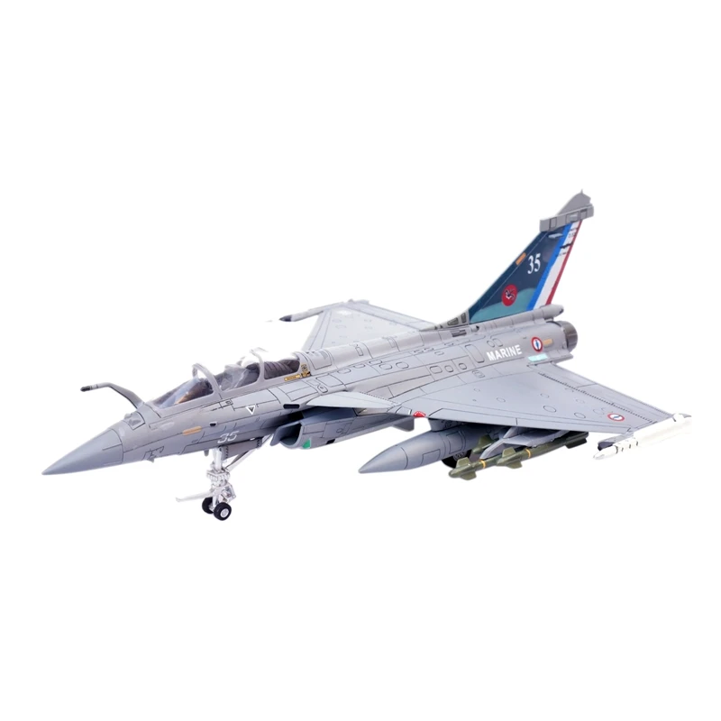

Модель французского литья под давлением в масштабе 1/72, сплав ВВС Rafale M-Type E11 Fleet 100Th Fighter, статическая модель на годовщину, подарок