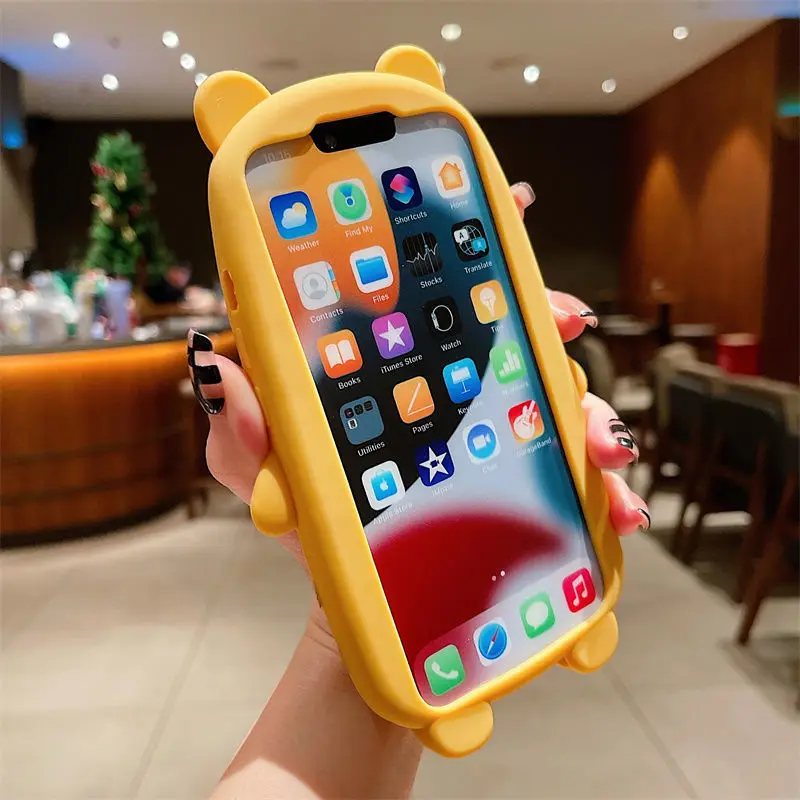 

Disney iPhone13 Protective shell iPhone12pro phone case 11 cartoon x xsmax xr cute 8plus