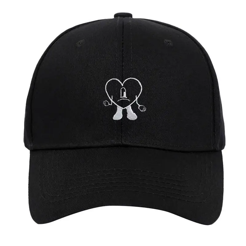 

Baseball Hat Embroidered Sun Cap Summer New Heart Hip Hop Hat For Boys Girls For Beaches Gym Running Camping Hiking Biking