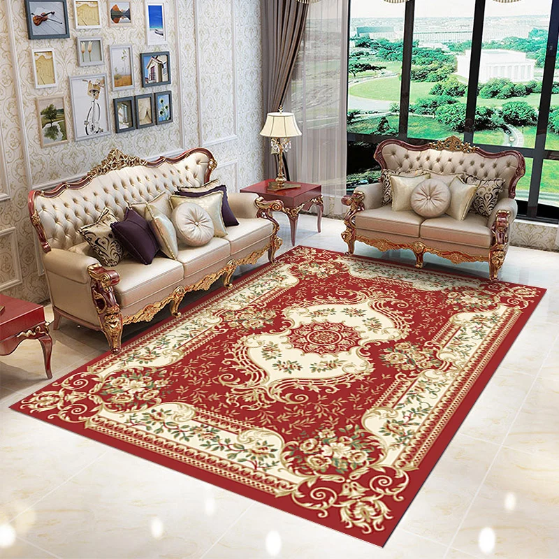 

Modern Nordic style geometric printing floor mat door mat non-slip mat carpet bedroom living room home decoration