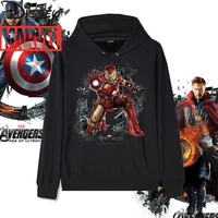 disney marvel 10th anniversary joint avengers 4 iron man anti hulk armor trend sweatshirt mens hooded clothes