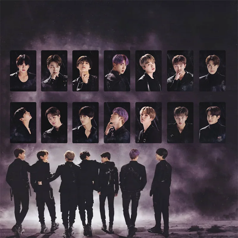 

7Pcs/Set Kpop Bangtan Boys 6th Lomo Card Photo Print Cards Korean Fashion Boys Poster Picture Wholesale Fans Gifts Collection