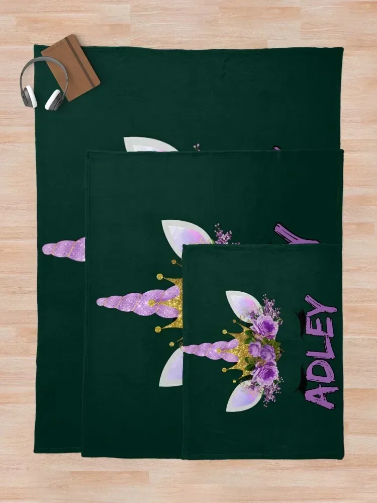 Каваи девушка a для Adley единороги kawaii82 пледы лохматые движущиеся манга одеяла