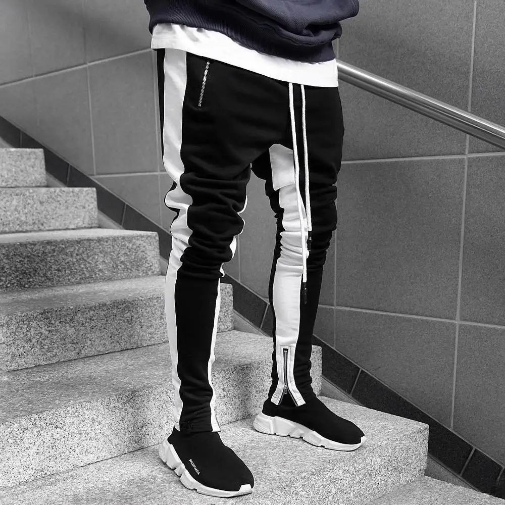 

None bape pantalones hombre pantalon homme CN(Origin) Harem Pants Polyester Casual Daily Four Seasons MID MEN skinny Midweight