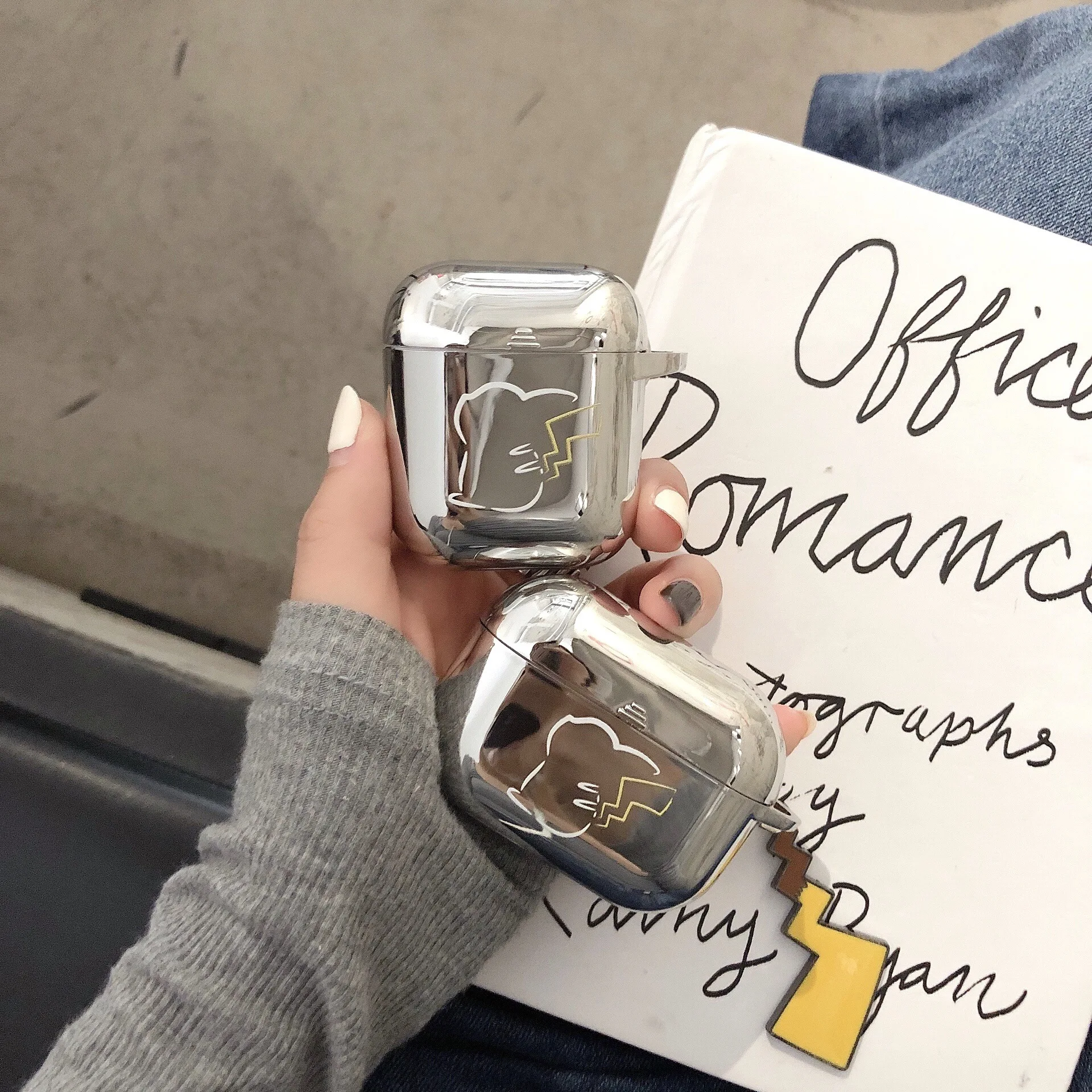 

Electroplating Cartoon AirPods 3 Case Apple AirPods 2 Case Cover AirPods Pro Case IPhone Earphone Accessories Air Pod Case