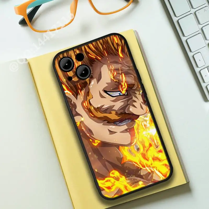 Чехол Escanor Seven при смертных грехах для телефона iphone 13 pro 12 11 Pro Max X XR Mini XS 7 8 6s plus SE 2020
