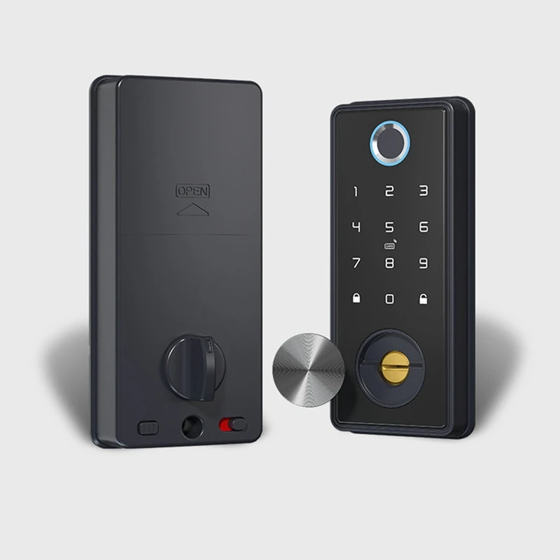 

Bluetooth Smart Door Lock, With Press Screen, Mechanical Key. Application Activation Is For Home Hotel All Doors
