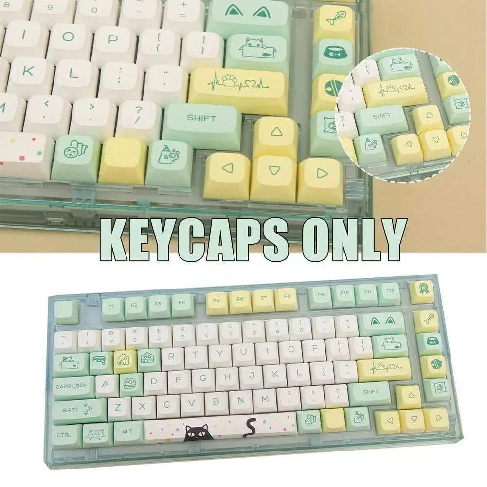 

Paw DIY Star Keyboard Keycaps 131 Keys DIY Personalized Keycaps High For 64 68 87 84 104 98 Gaming Mechanical