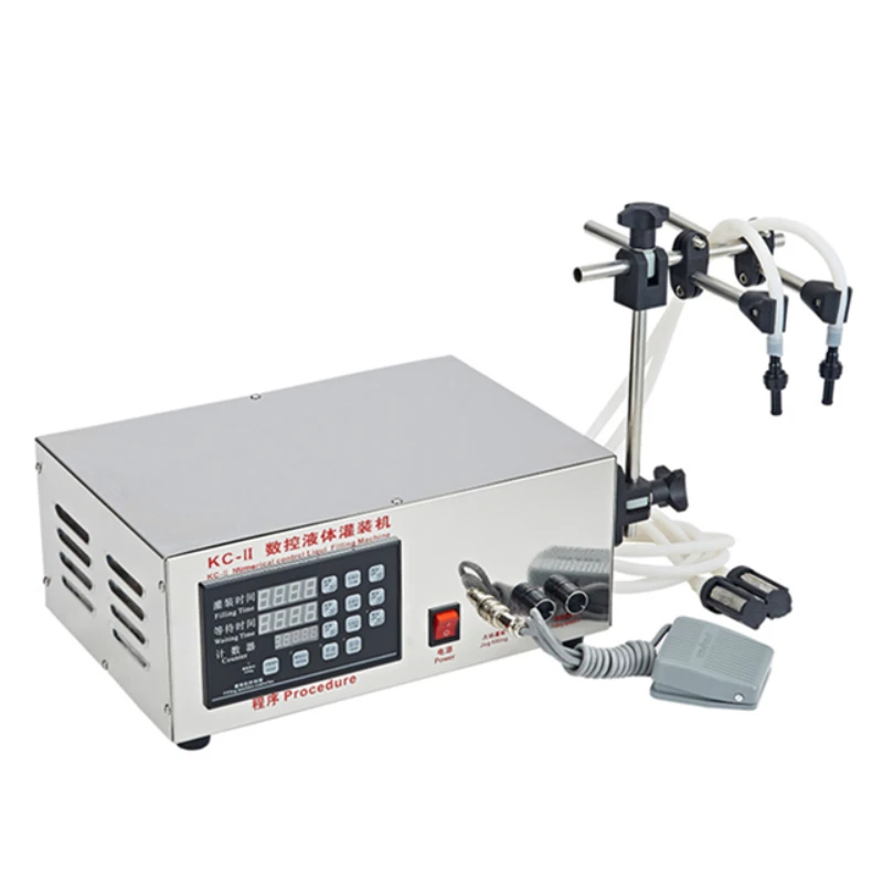 

Double Filling Nozzle Electric Pump Liquid Filling Machine KC-280II
